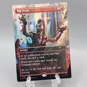 Magic the Gathering Big Score, Foil - Fallout Secret Lair Drop 7096 Magic NM